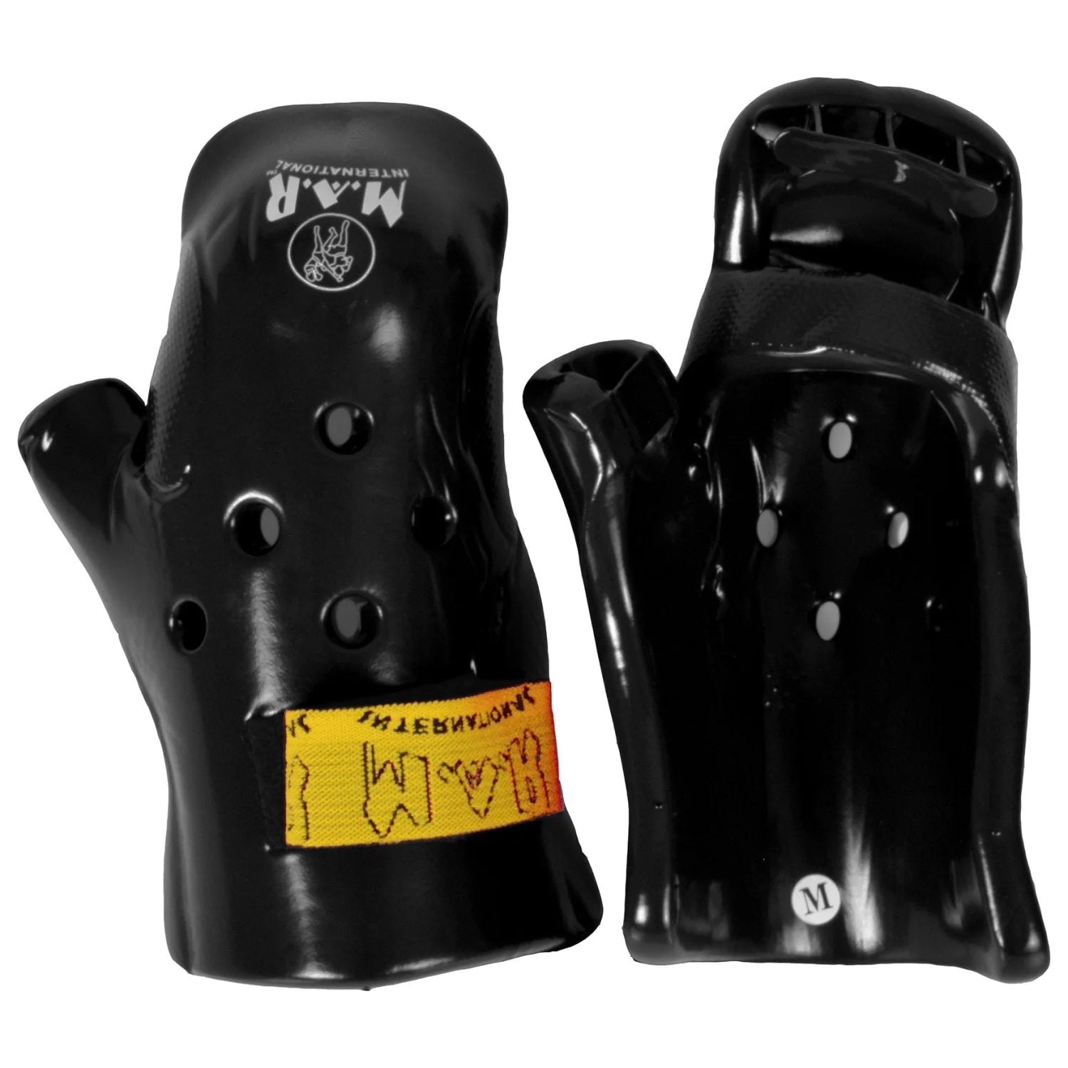 MAR-161B | Black Dipped Foam Martial Arts Punching Gloves - Gloves