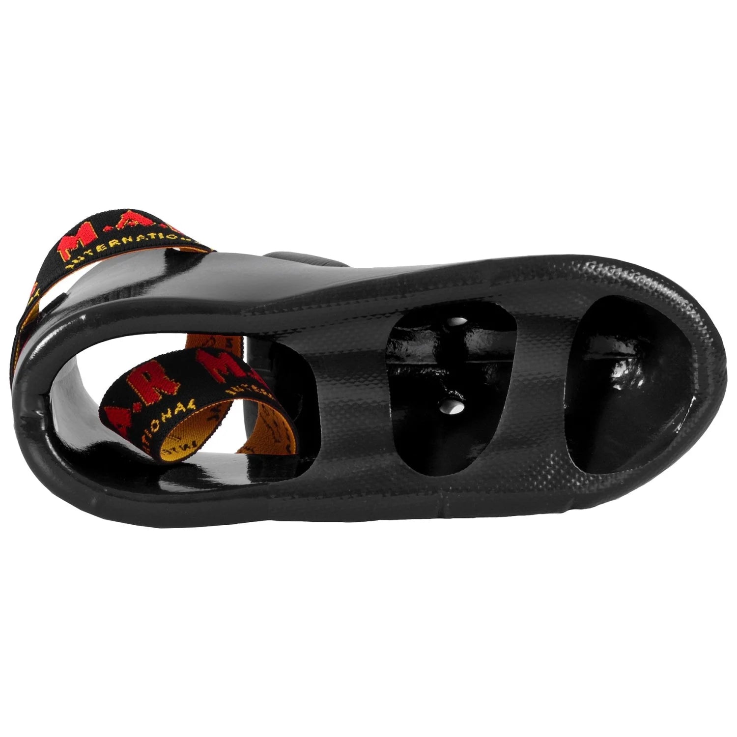 MAR-163B | Black Dipped Foam Kick Boots - Shoes