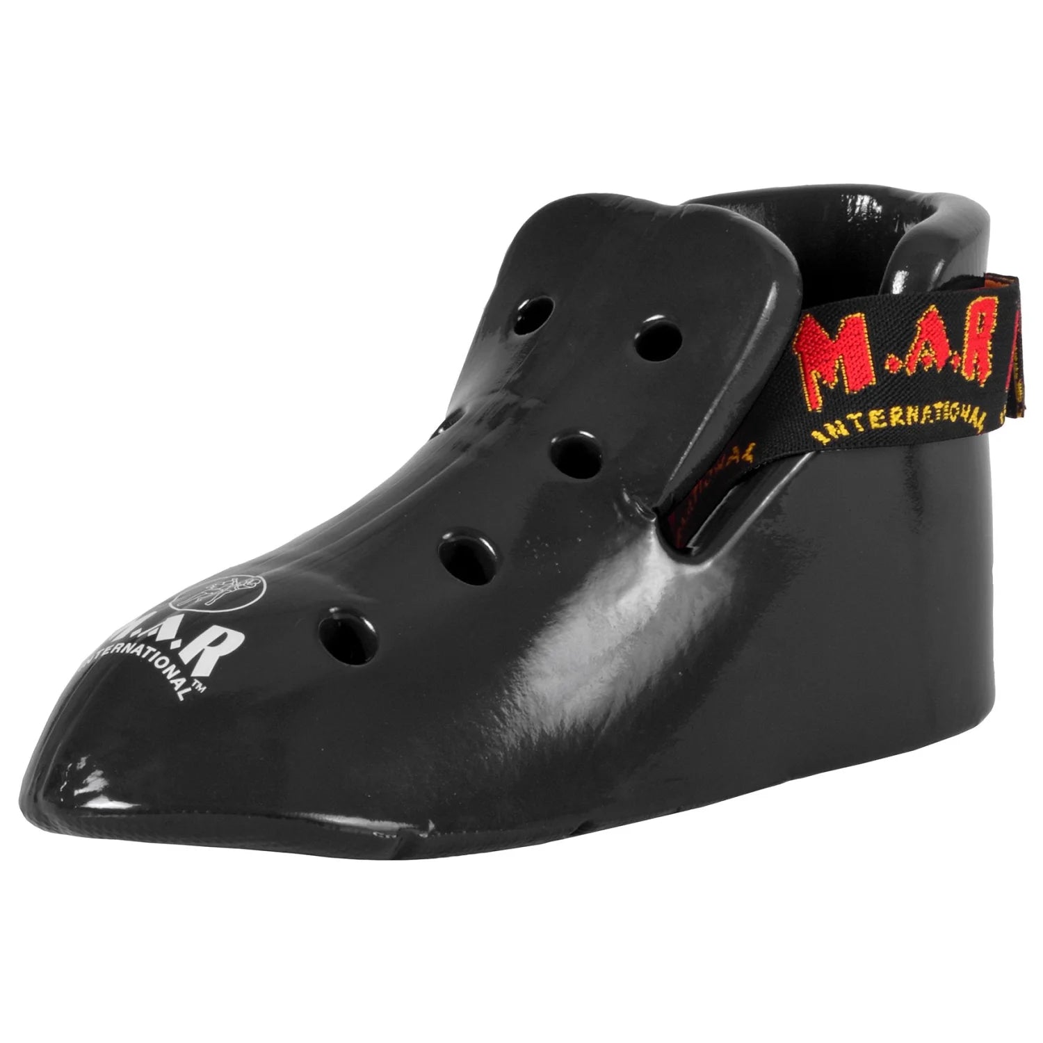 MAR-163B | Black Dipped Foam Kick Boots - Shoes