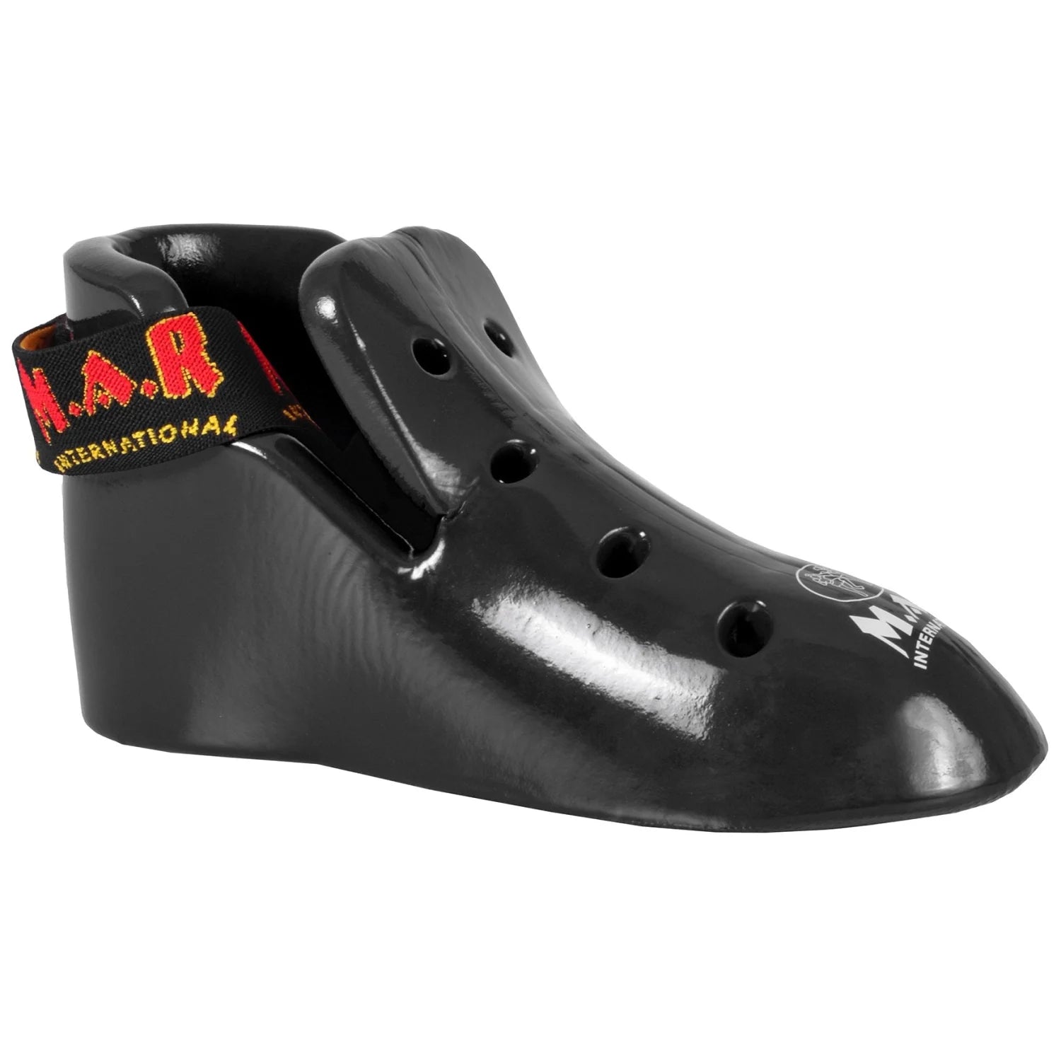 MAR-163B | Black Dipped Foam Kick Boots - Shoes