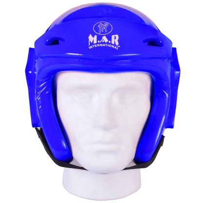 MAR-164C | Blue Dipped Foam Double Layer Head Guard - Head Guard