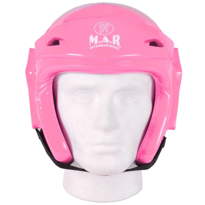 MAR-164D | Pink Dipped Foam Double Layer Head Guard - Head Guard