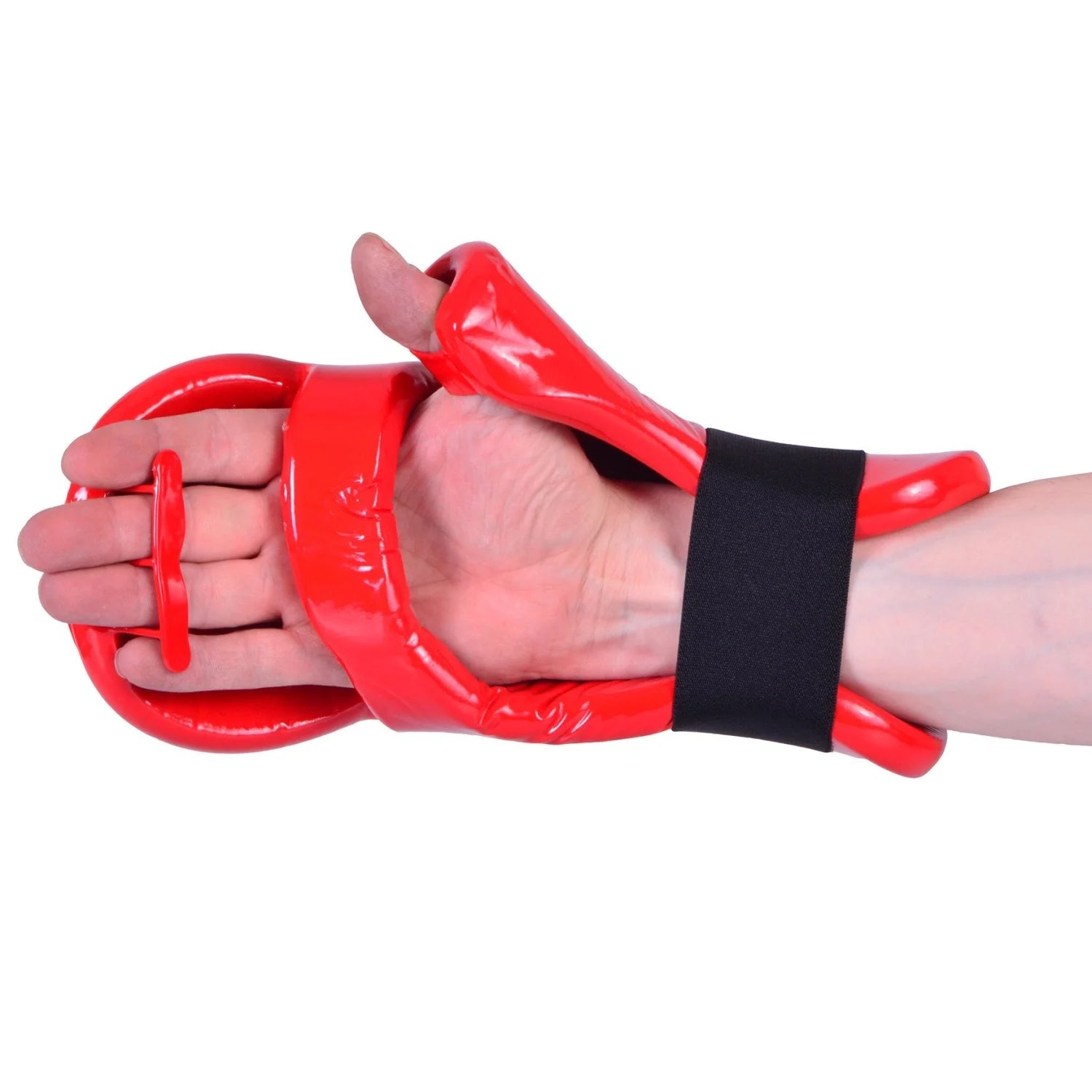 MAR-165A | Red Dipped Foam - Double Layer Punching Gloves - Gloves
