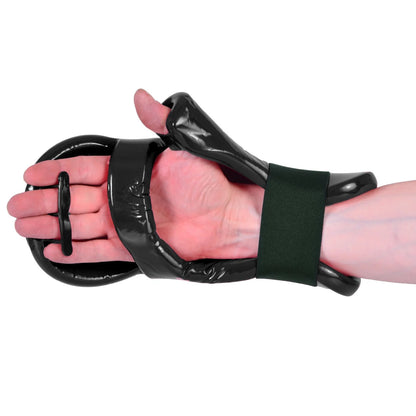 MAR-165B | Black Dipped Foam - Double Layer Punching Gloves - Gloves