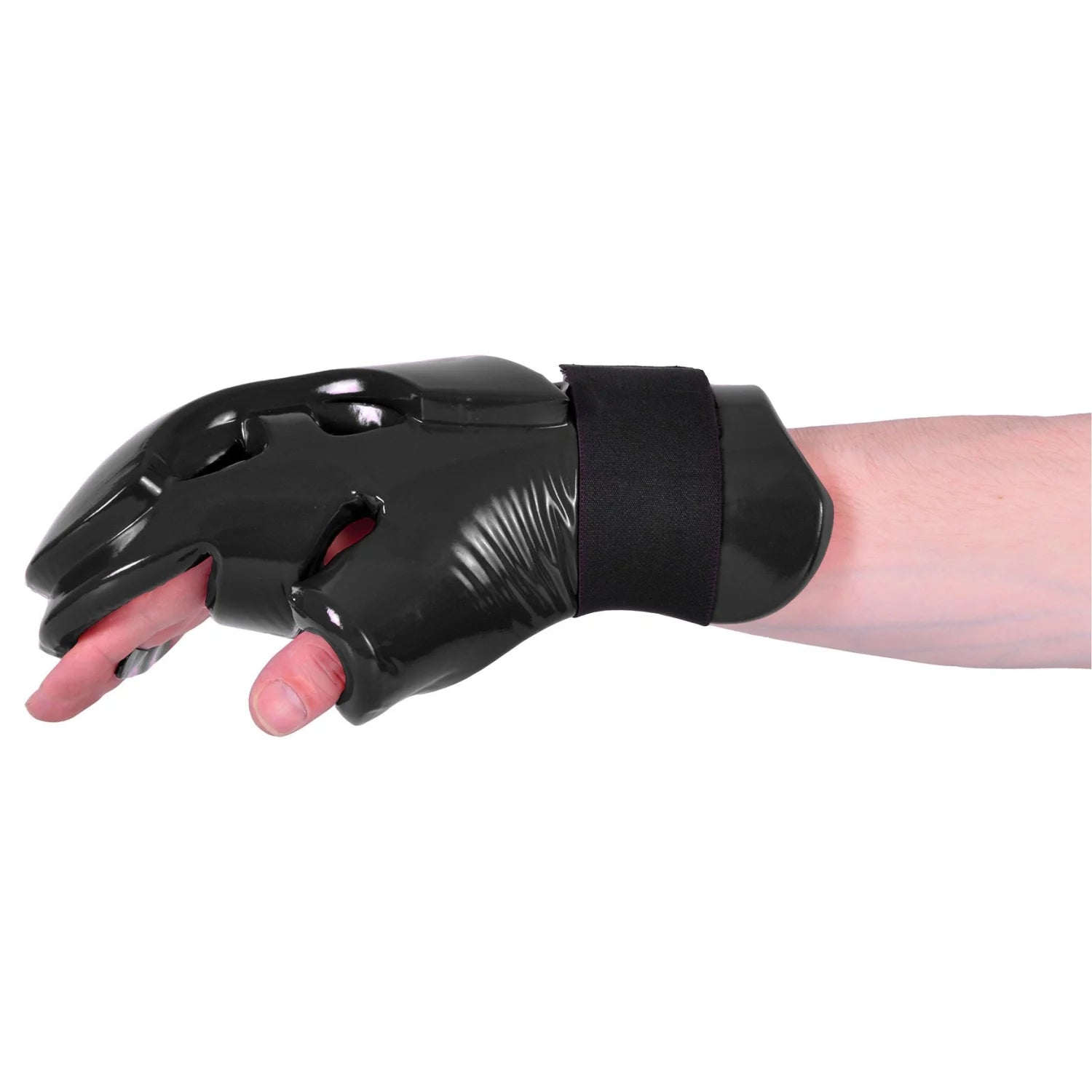 MAR-165B | Black Dipped Foam - Double Layer Punching Gloves - Gloves