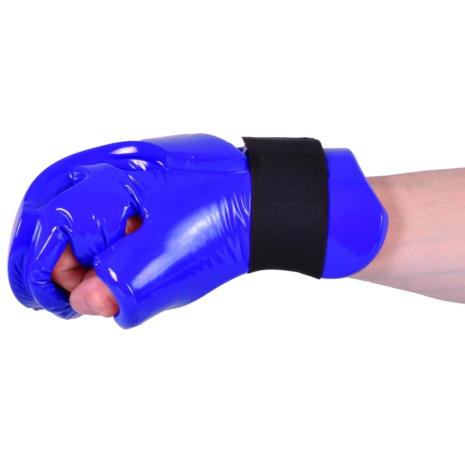MAR-165C | Blue Dipped Foam - Double Layer Punching Gloves - Gloves