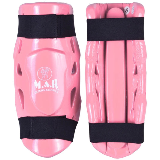 MAR-166D | Pink Dipped Foam Double Layer Shin Guard - Pads