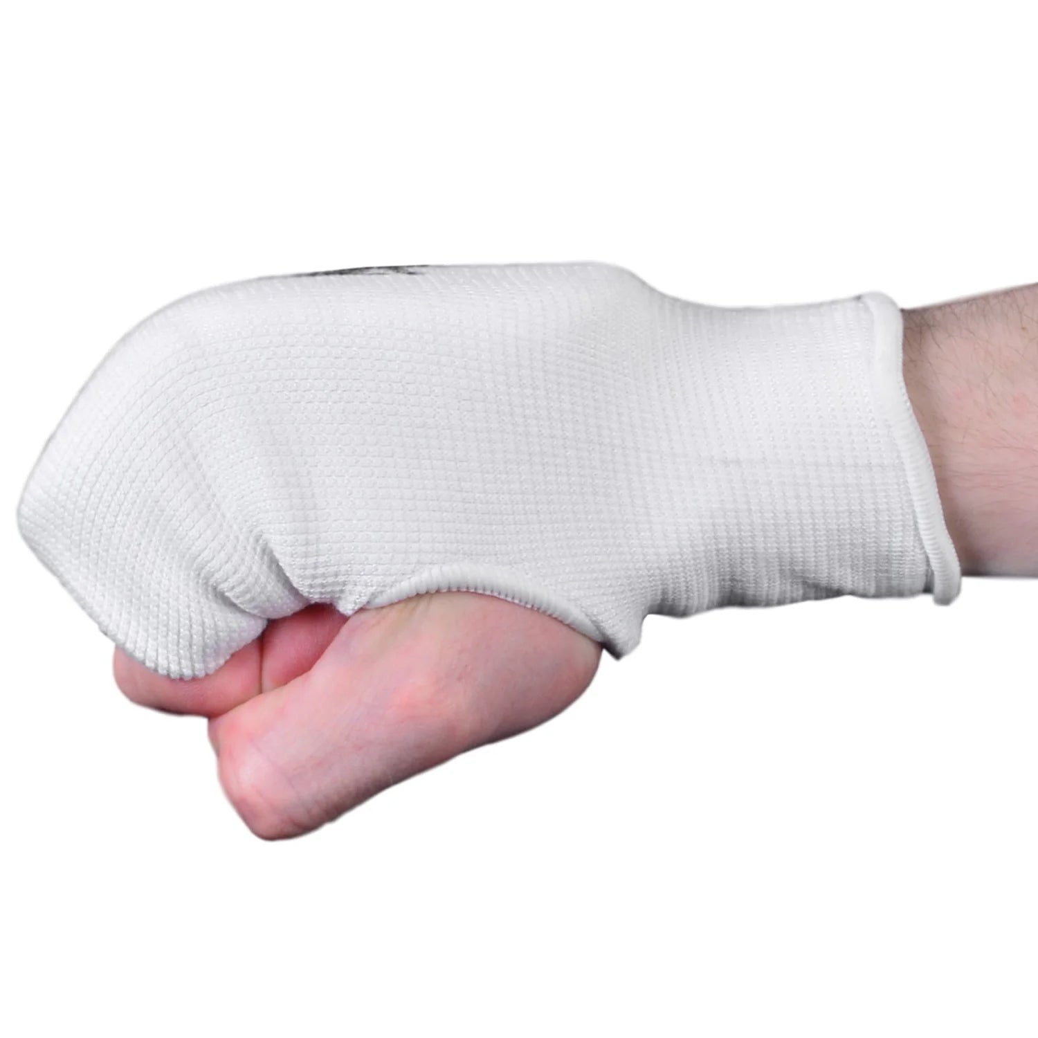 MAR-168A | White Elasticated Fabric Mitts For Hand Protection - Small Accessories
