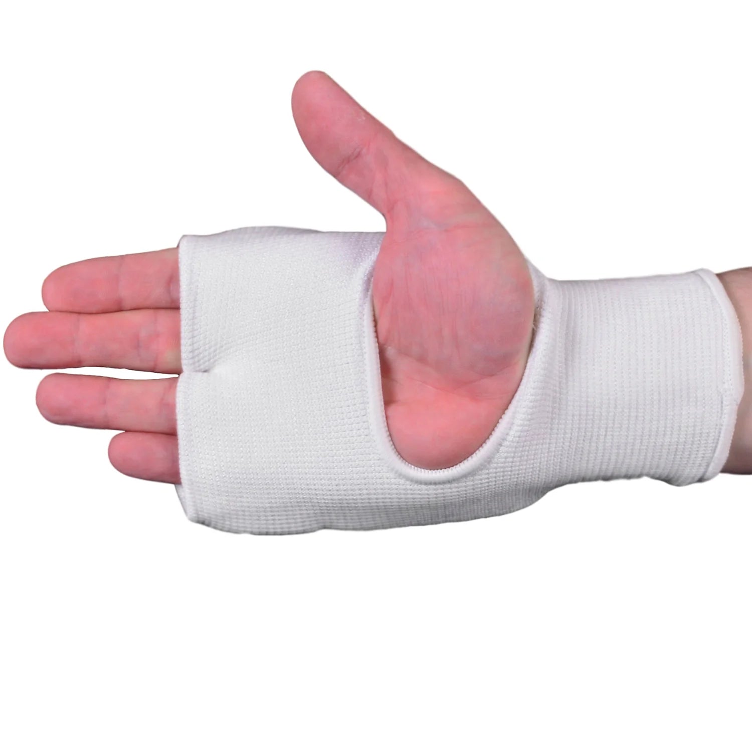 MAR-168A | White Elasticated Fabric Mitts For Hand Protection - Small Accessories