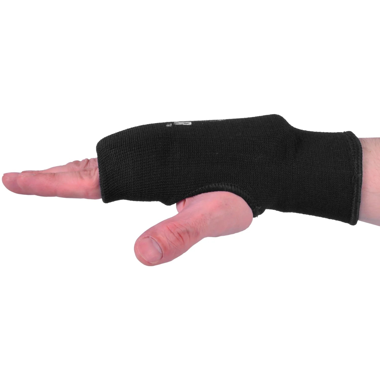 MAR-168B | Black Elasticated Fabric Mitts For Hand Protection - Small Accessories