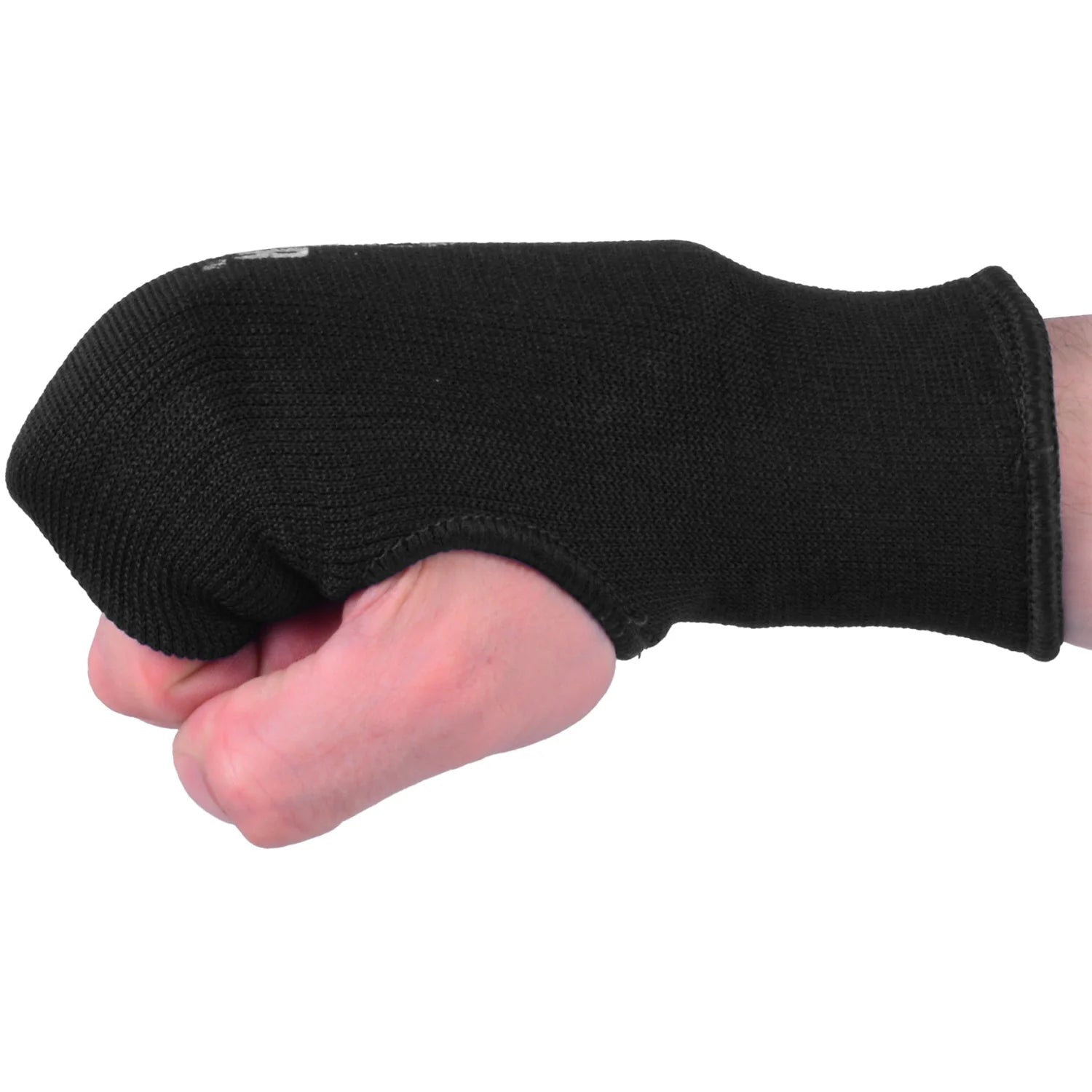 MAR-168B | Black Elasticated Fabric Mitts For Hand Protection - Small Accessories