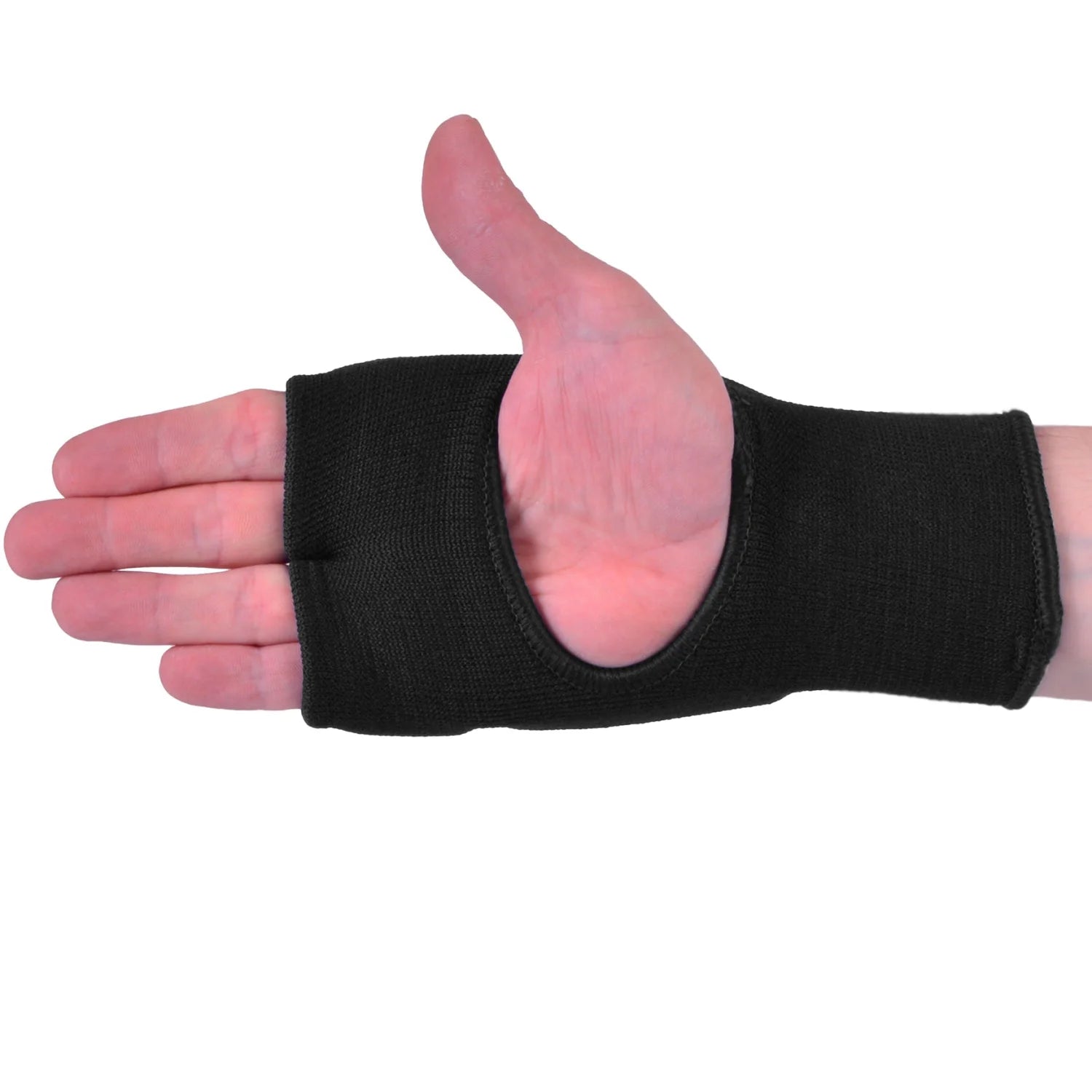 MAR-168B | Black Elasticated Fabric Mitts For Hand Protection - Small Accessories