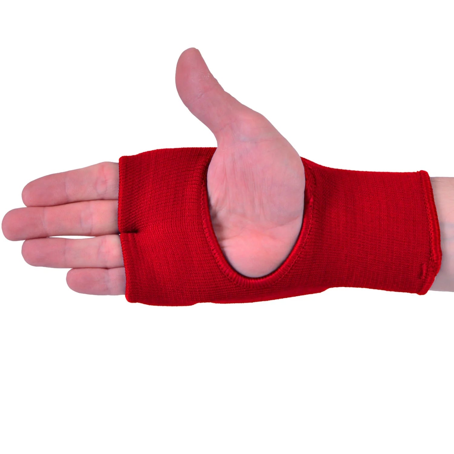 MAR-168C | Red Elasticated Fabric Mitts For Hand Protection - Small Accessories