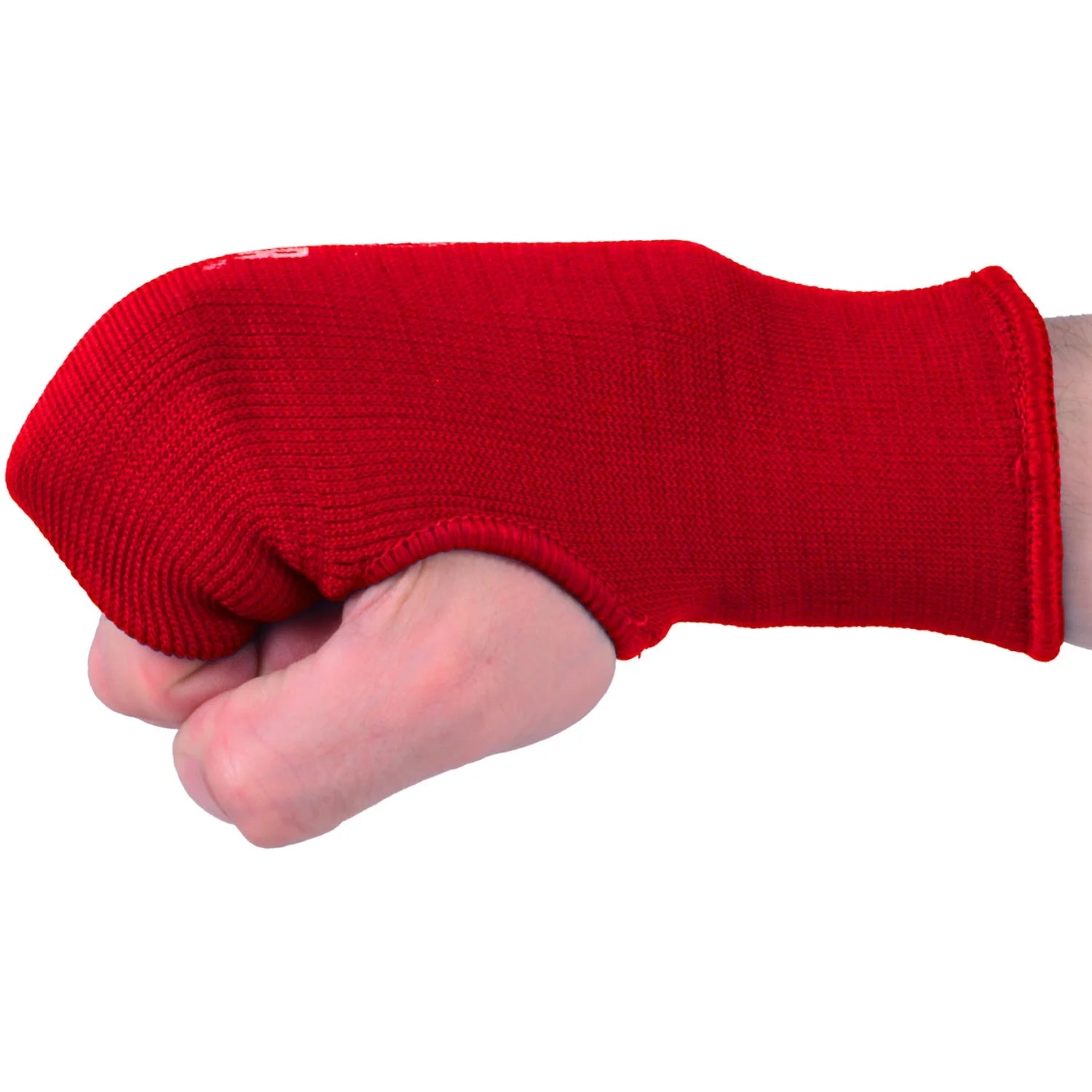 MAR-168C | Red Elasticated Fabric Mitts For Hand Protection - Small Accessories