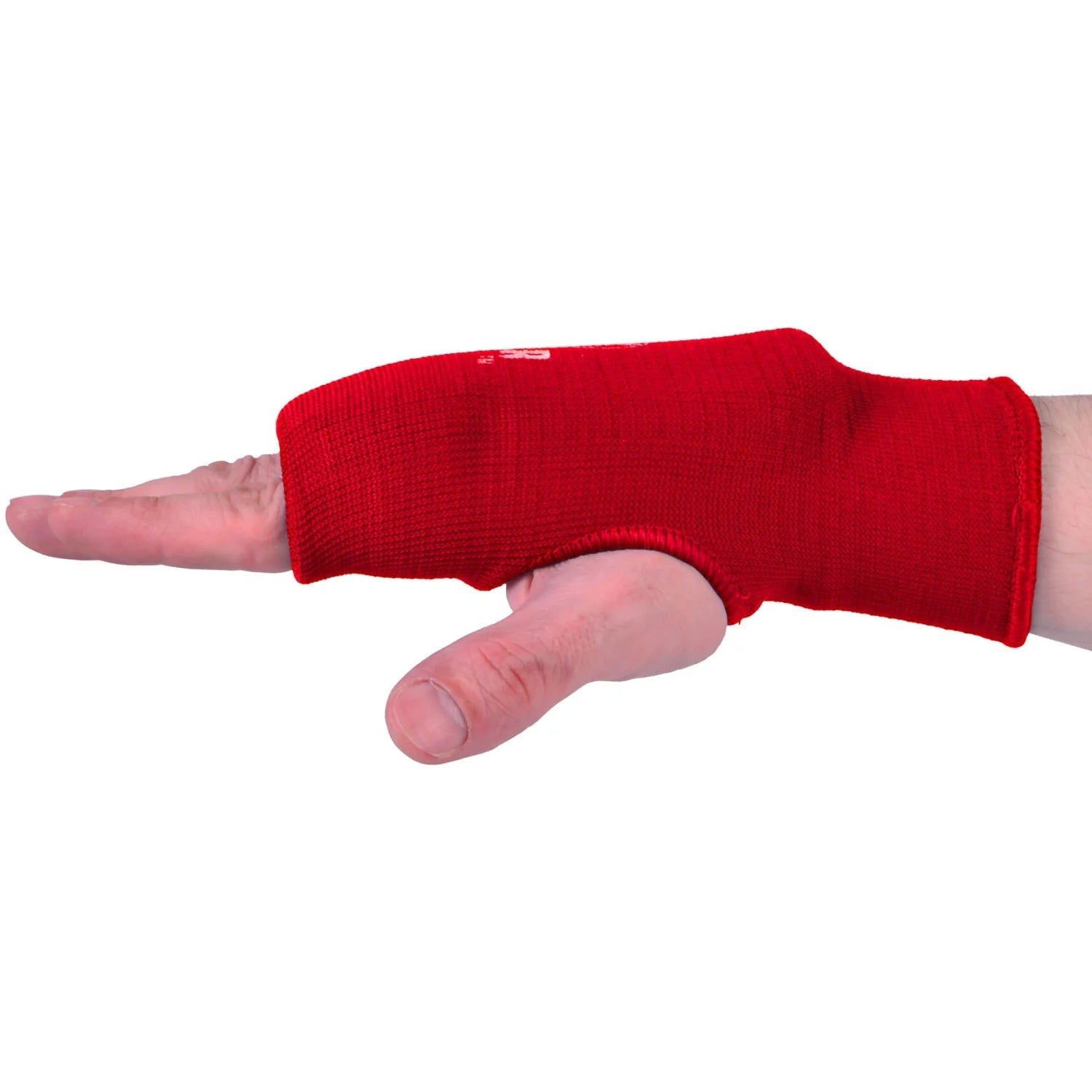 MAR-168C | Red Elasticated Fabric Mitts For Hand Protection - Small Accessories