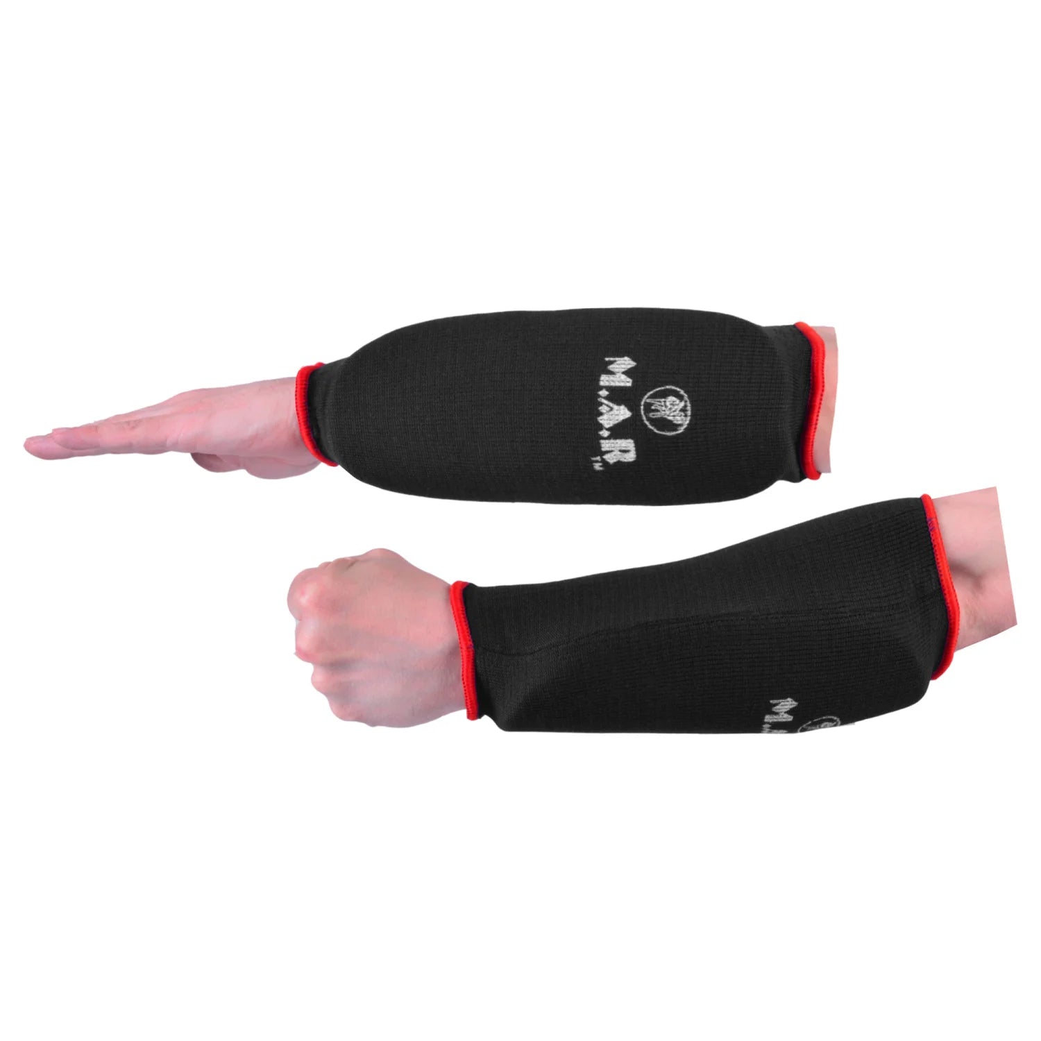MAR-169B | Black Elasticated Fabric Arm Guard For Arm Protection - Small Accessories
