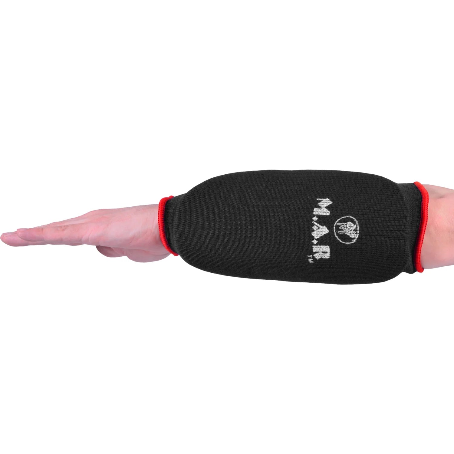 MAR-169B | Black Elasticated Fabric Arm Guard For Arm Protection - Small Accessories