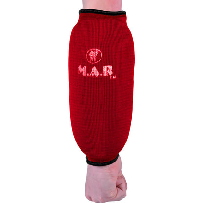MAR-169C | Red Elasticated Fabric Arm Guard For Arm Protection - Small Accessories
