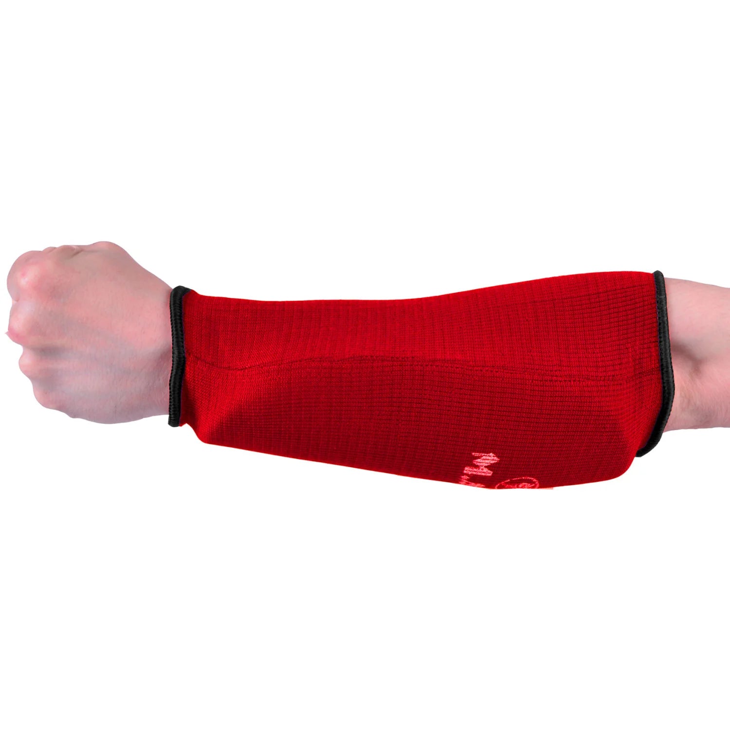 MAR-169C | Red Elasticated Fabric Arm Guard For Arm Protection - Small Accessories