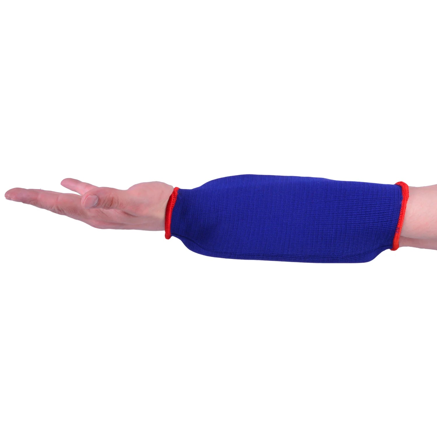 MAR-169D | Blue Elasticated Fabric Arm Guard For Arm Protection - Small Accessories