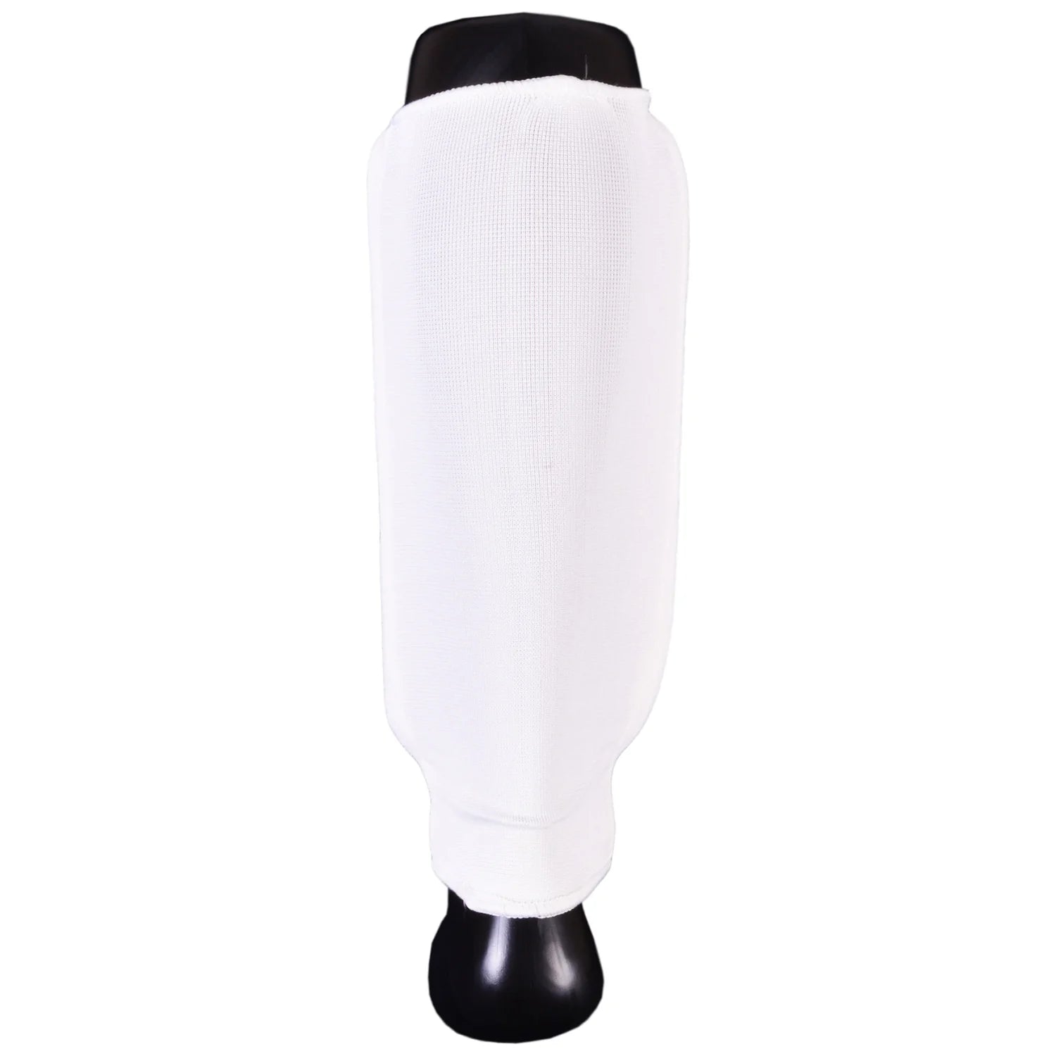 MAR-170A | White Elasticated Fabric Shin Guard For Shin Protection - Small Accessories