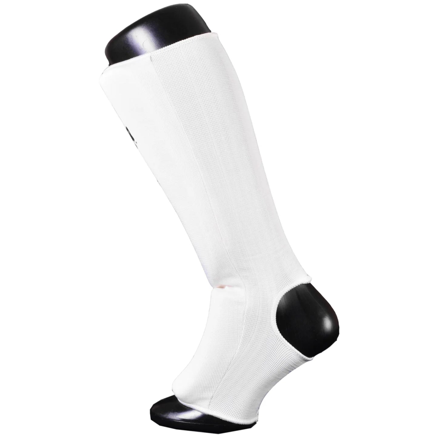 MAR-171A | White Elasticated Fabric Shin & Instep Guard - Small Accessories