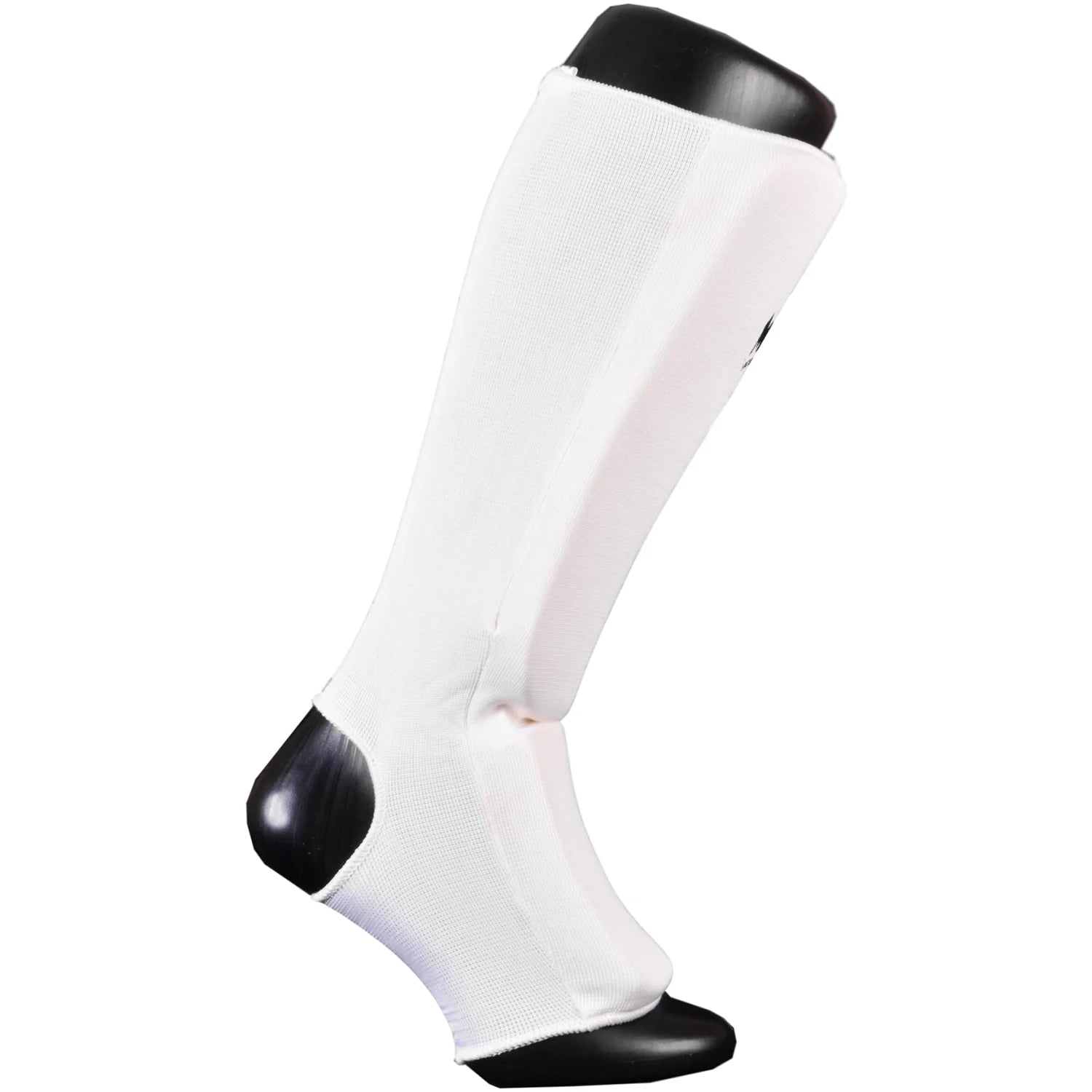 MAR-171A | White Elasticated Fabric Shin & Instep Guard - Small Accessories