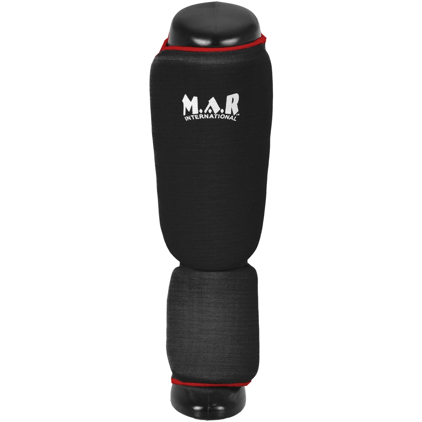 MAR-171B | Black Elasticated Fabric Shin & Instep Guard - Small Accessories
