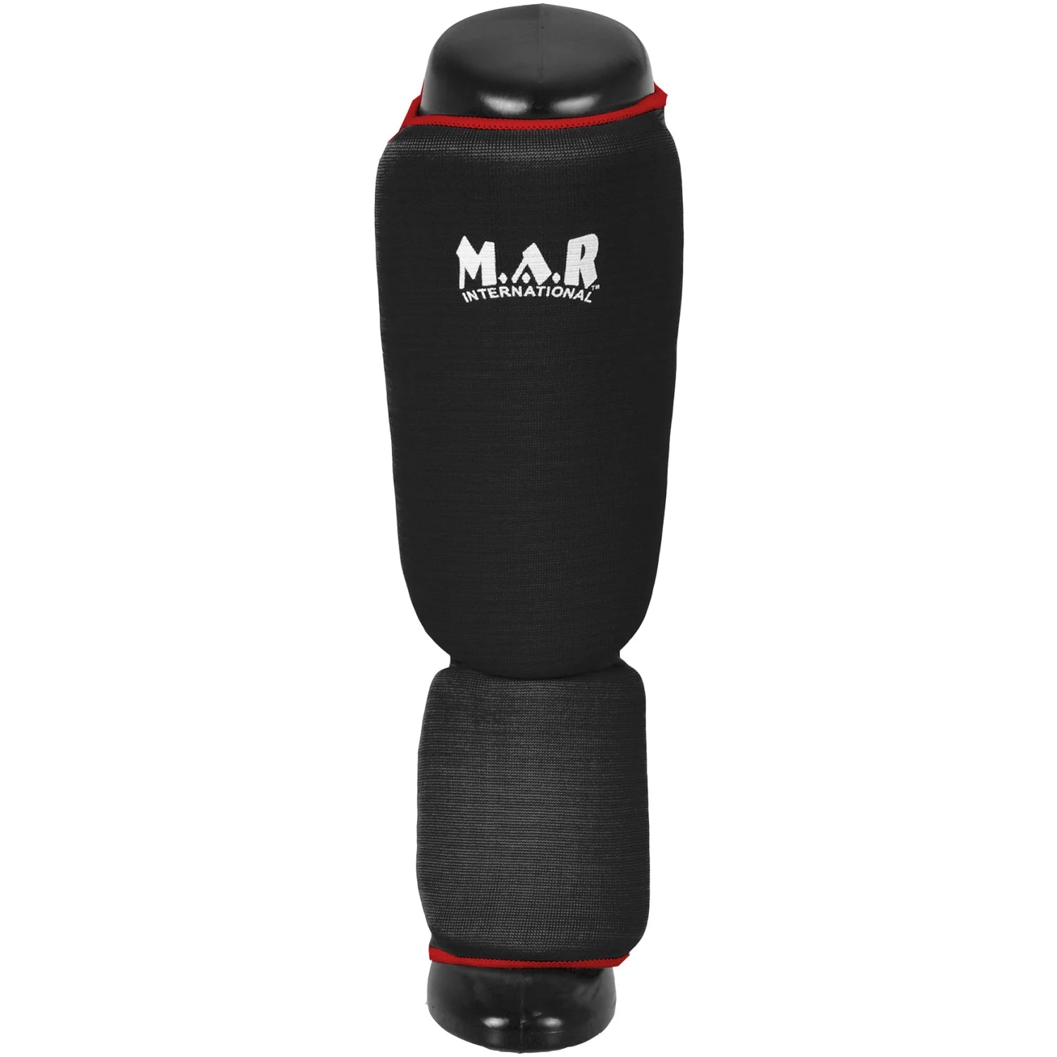 MAR-171B | Black Elasticated Fabric Shin & Instep Guard - Small Accessories