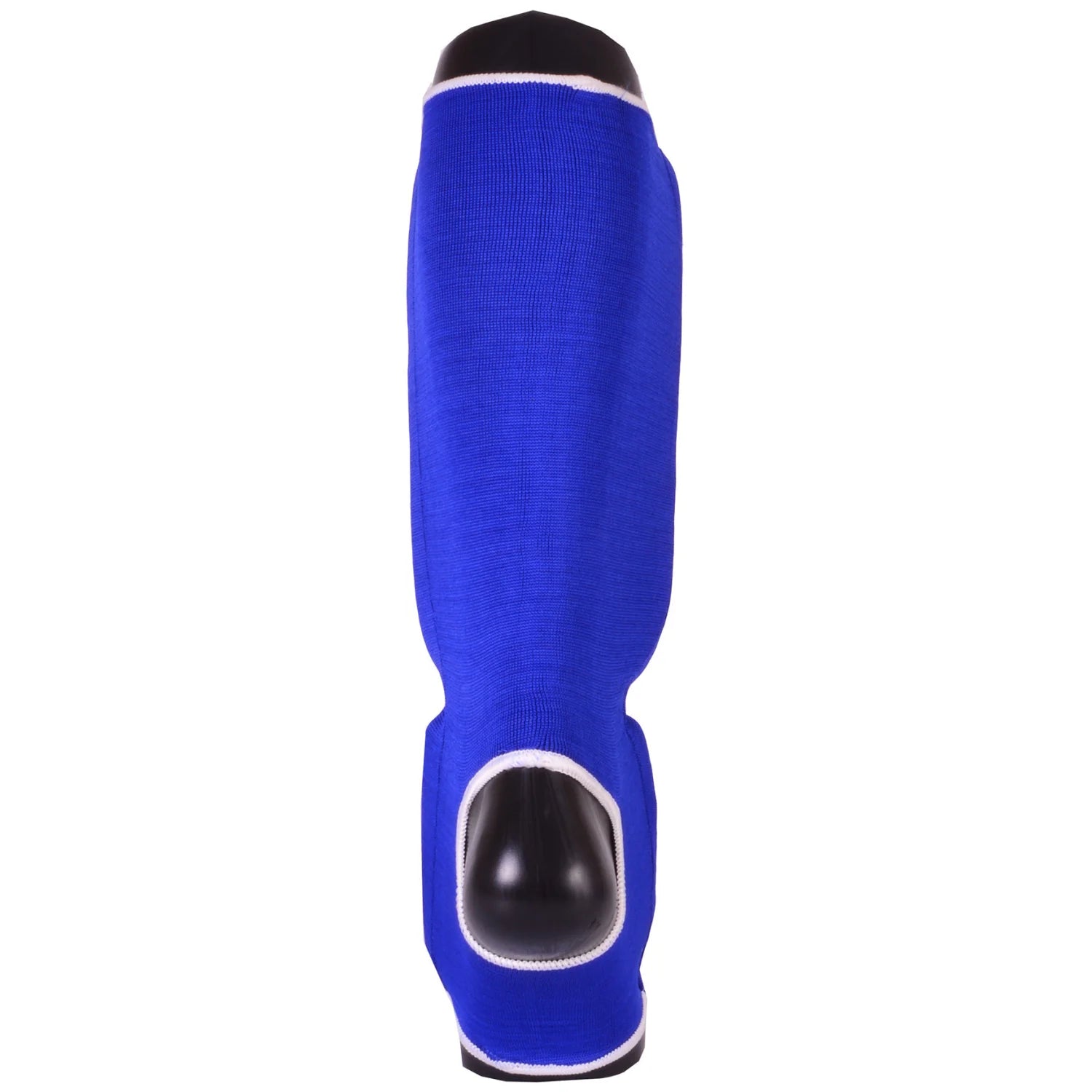 MAR-171D | Blue Elasticated Fabric Shin & Instep Guard - Small Accessories