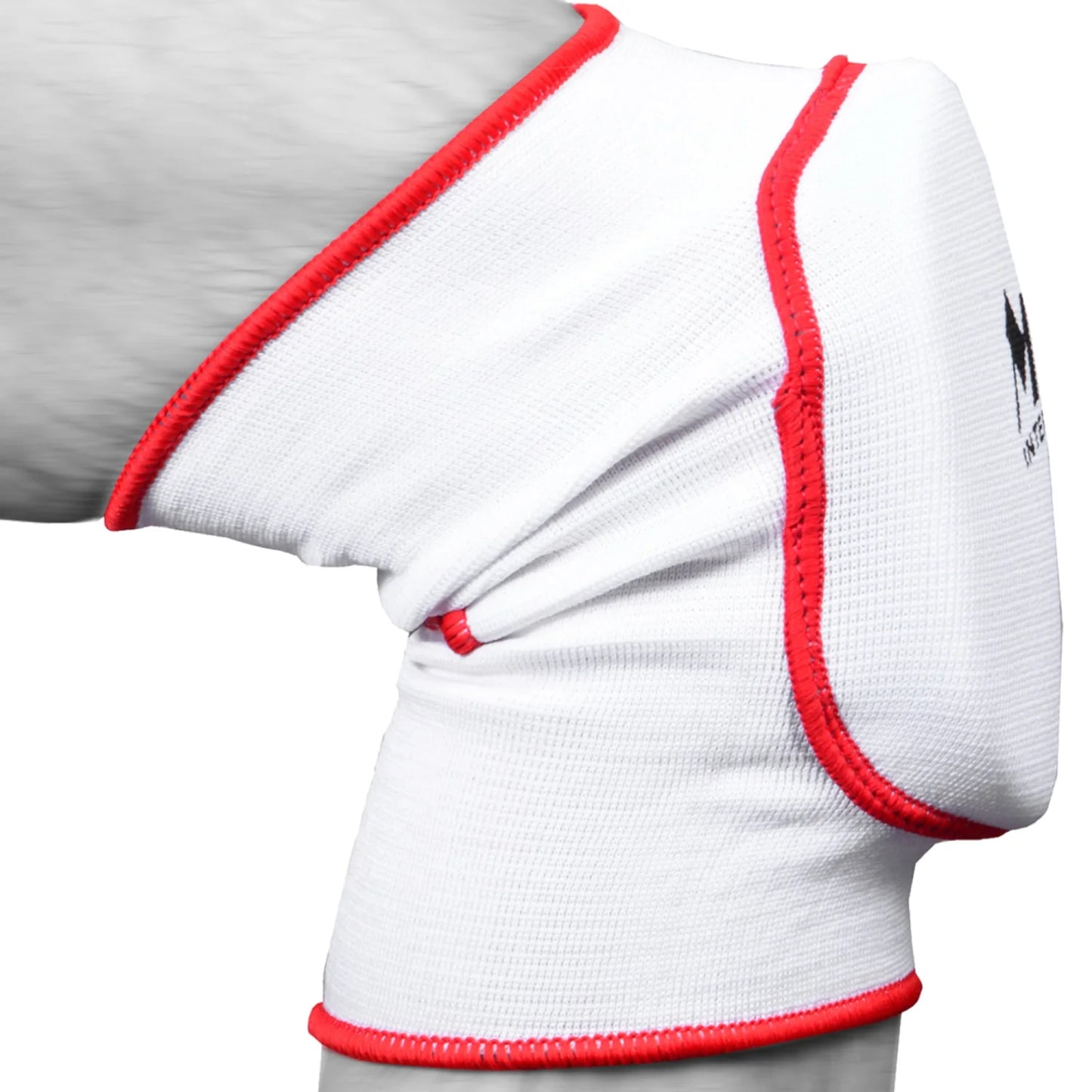 MAR-174A | White Elasticated Fabric Knee Pads - Small Accessories