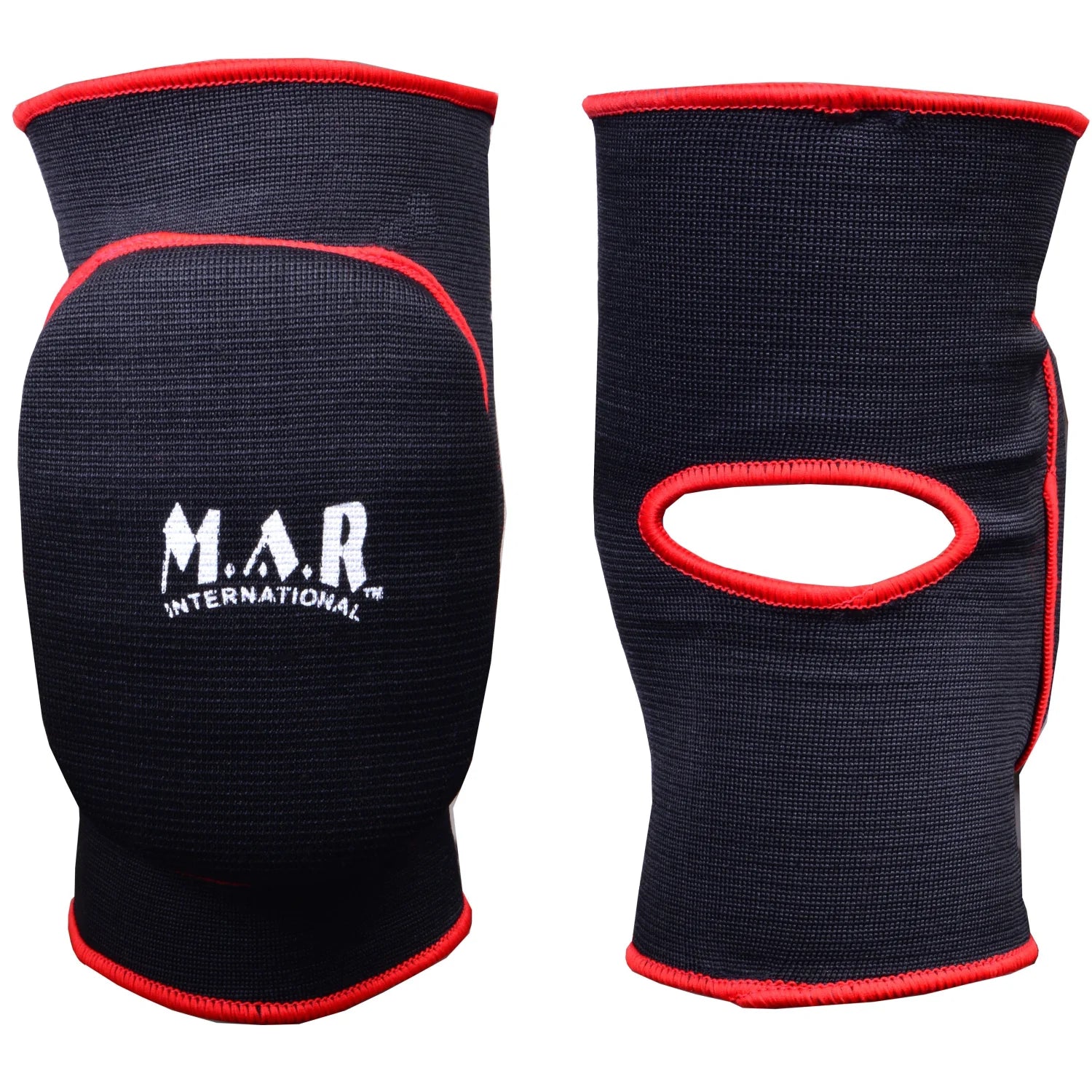 MAR-174B | Black Elasticated Fabric Knee Pads - Small Accessories