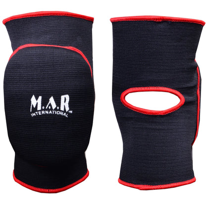 MAR-174B | Black Elasticated Fabric Knee Pads - Small Accessories
