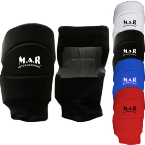 MAR-175B | Black MMA Elasticated Fabric Knee Pads - Small Accessories