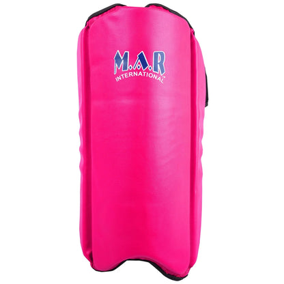 MAR-190C | Pink Shin Guards w/ Foam Padding - Shin Guards