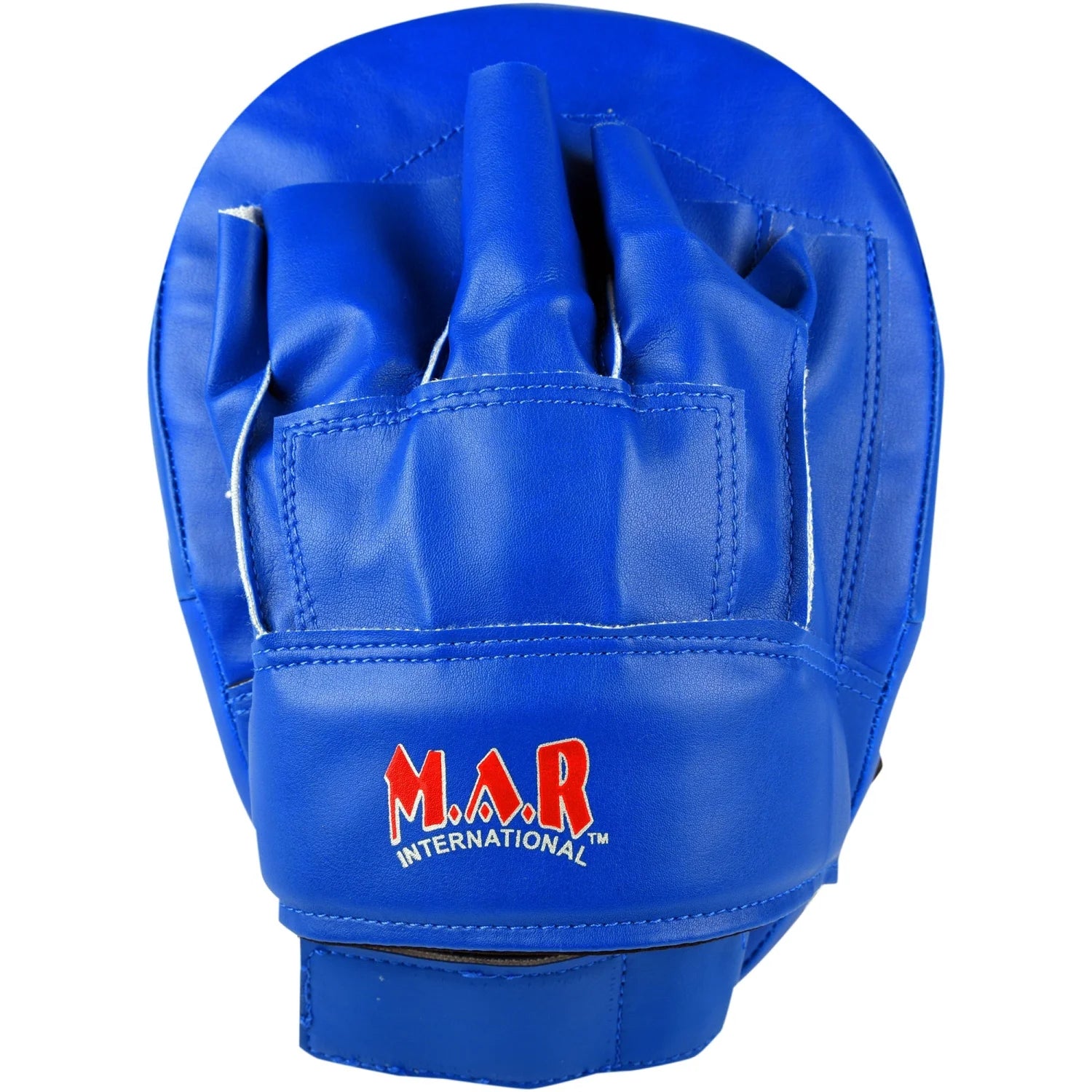 MAR-194 | Blue & Black Curved Focus Mitts - Focus Mitts