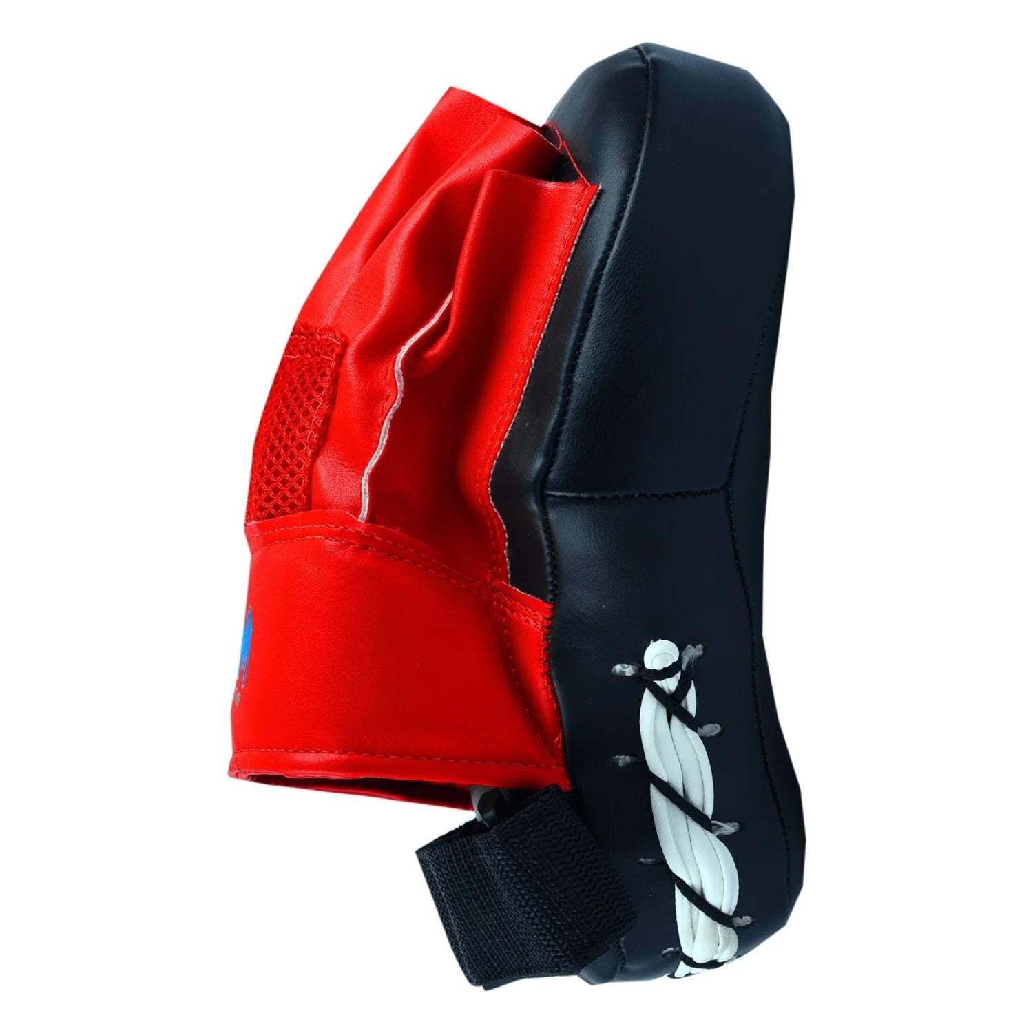 MAR-195A | Red & Black Curved Focus Mitts - Focus Mitts