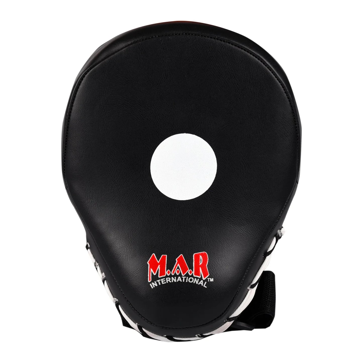 MAR-195A | Red & Black Curved Focus Mitts - Focus Mitts