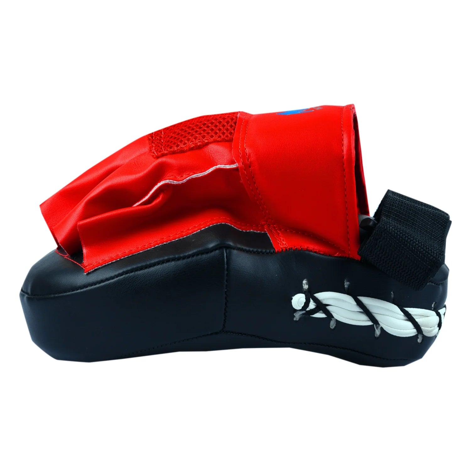 MAR-195A | Red & Black Curved Focus Mitts - Focus Mitts