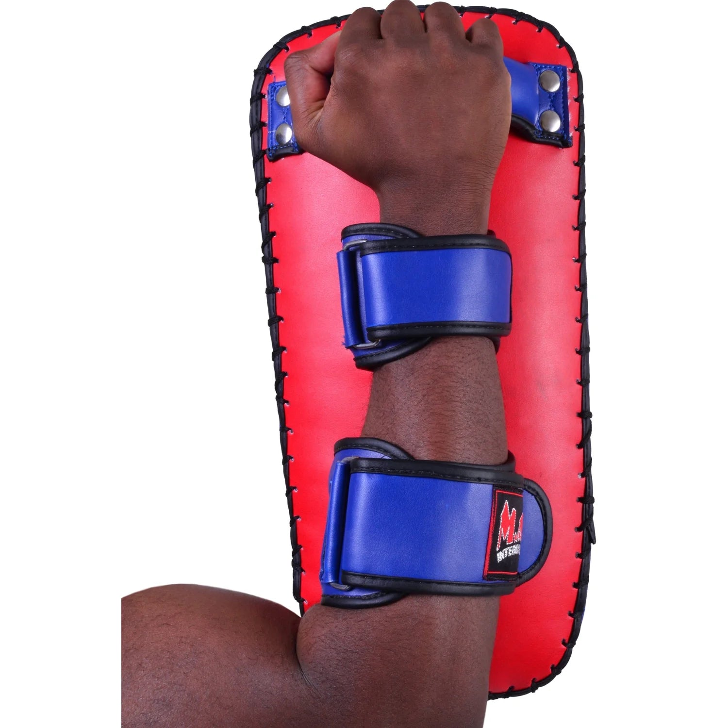MAR-202B | Red + Blue Synthetic Leather Striking Pad - Pads