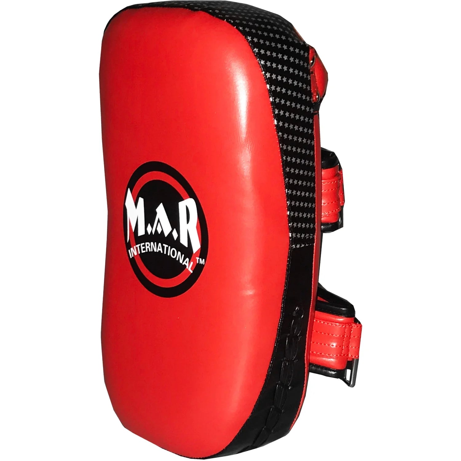 MAR-202C | Red + Black Synthetic Leather Striking Pad - Striking Pads