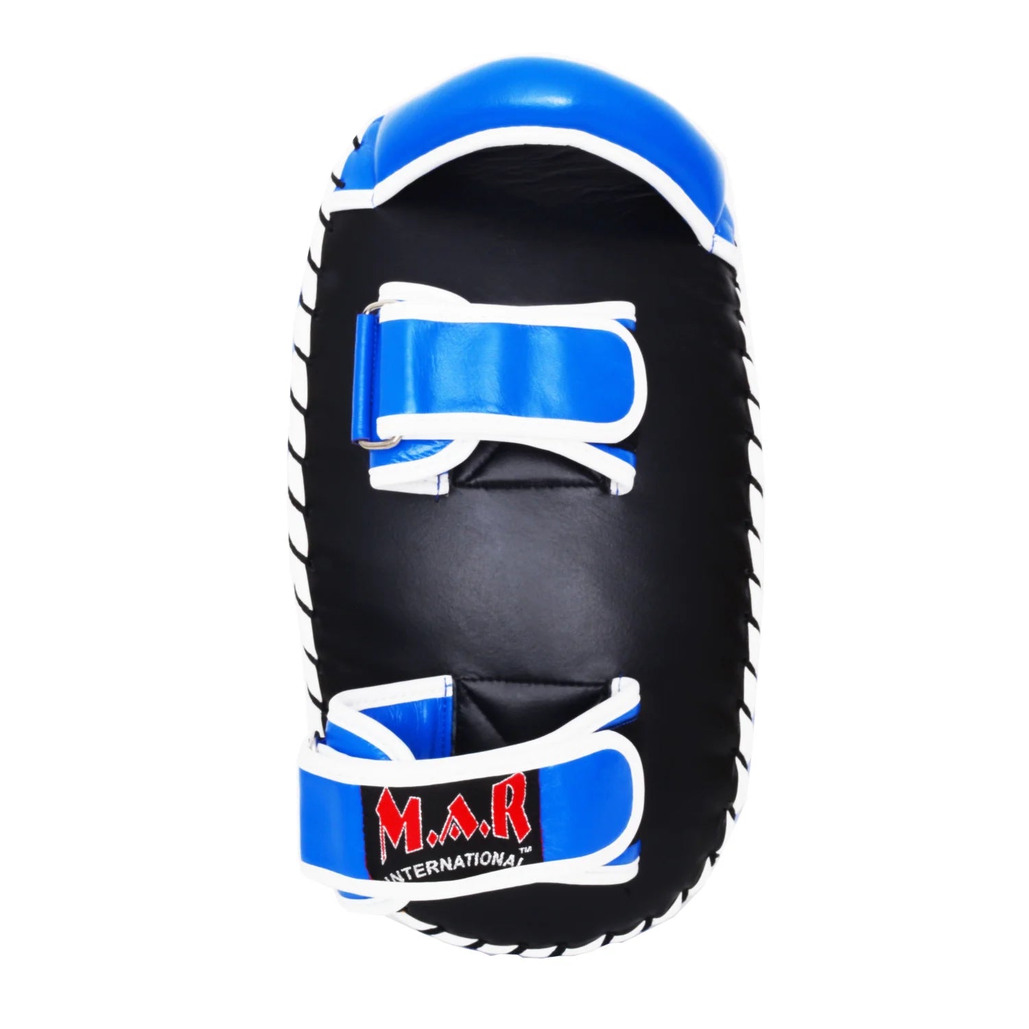 MAR-204 | Blue + Black IPPON Genuine Leather Thai Pad - Pads