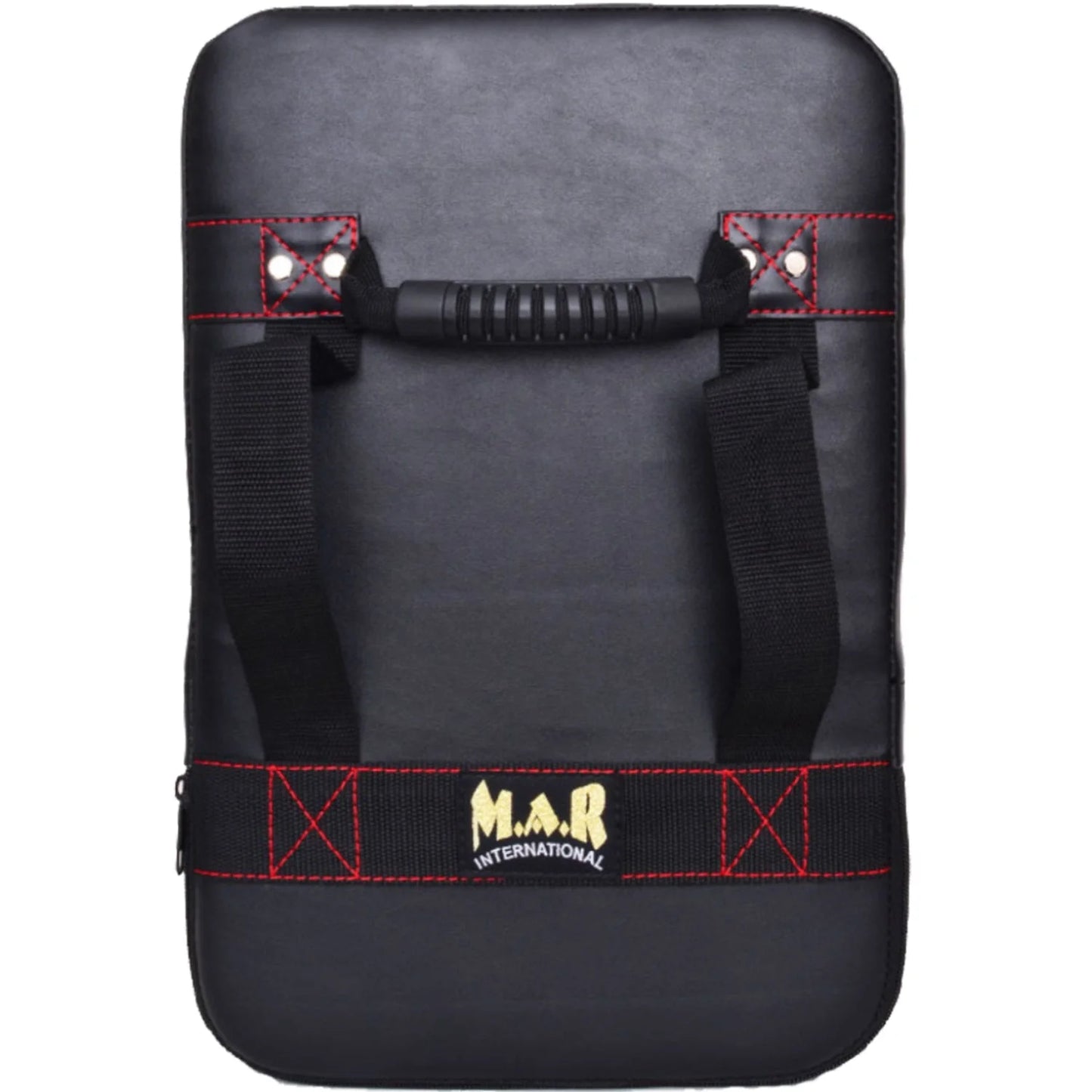 MAR-208A | Red + Black Heavy Duty Square Striking Shield - Striking Pads