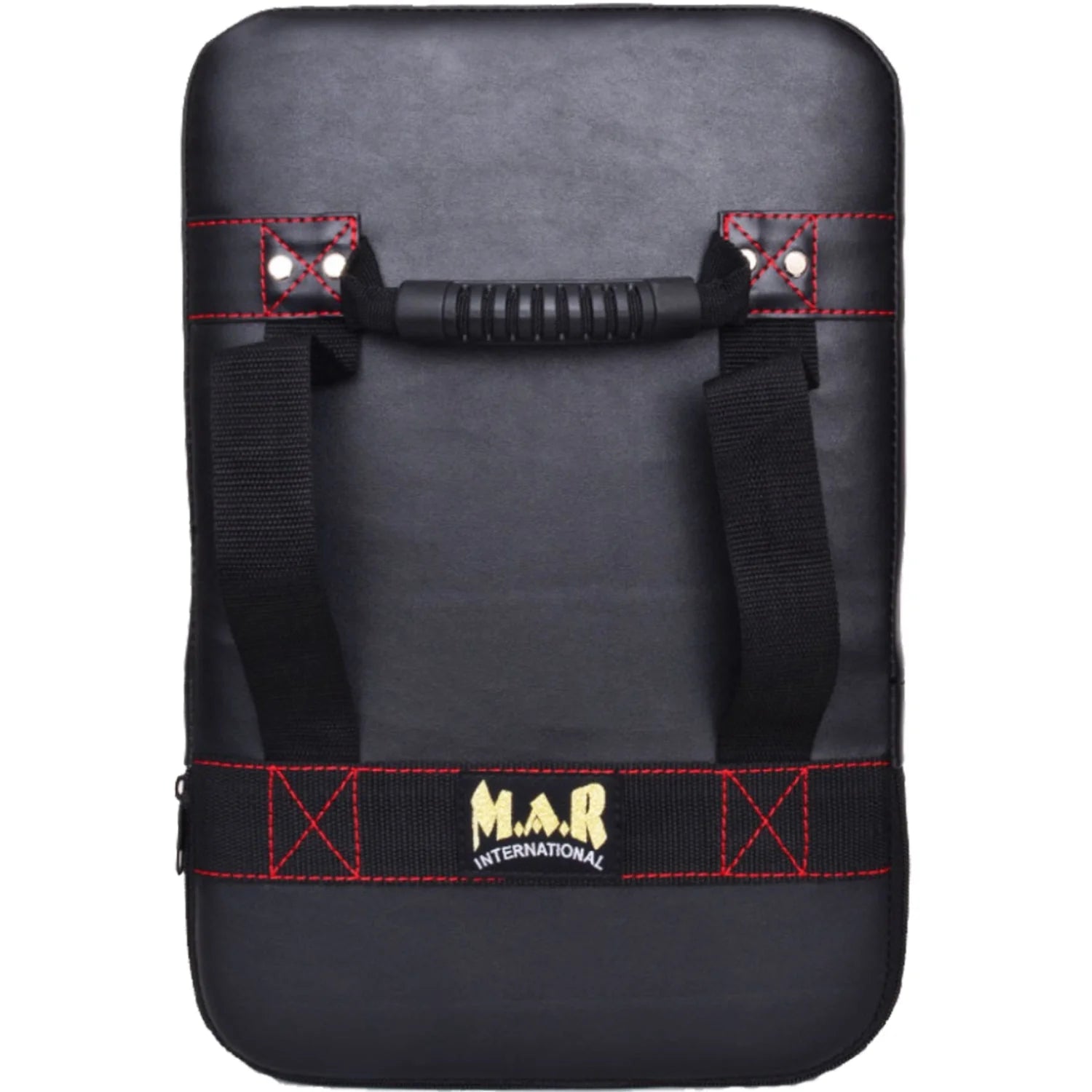 MAR-208A | Red + Black Heavy Duty Square Striking Shield - Striking Pads