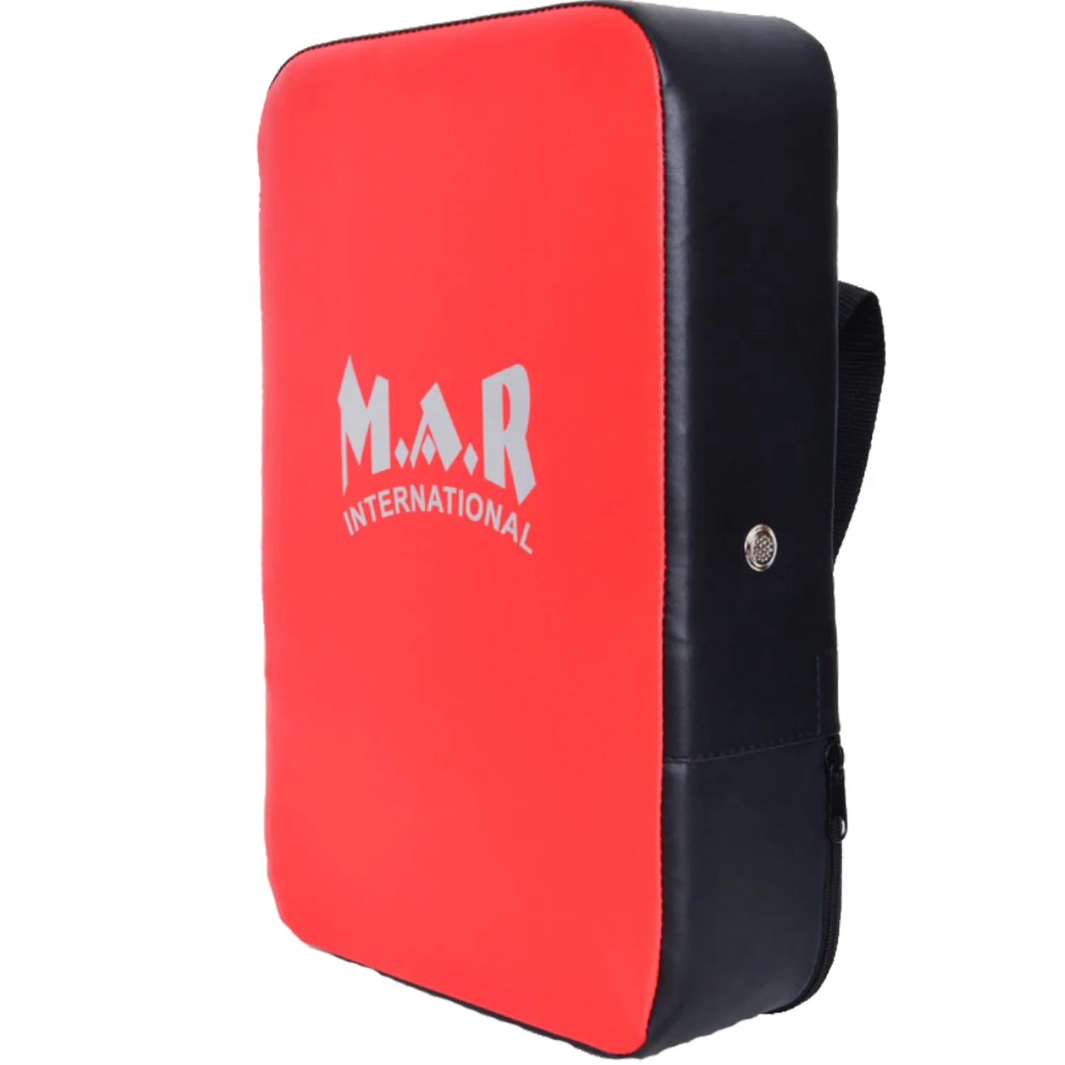 MAR-208A | Red + Black Heavy Duty Square Striking Shield - Striking Pads