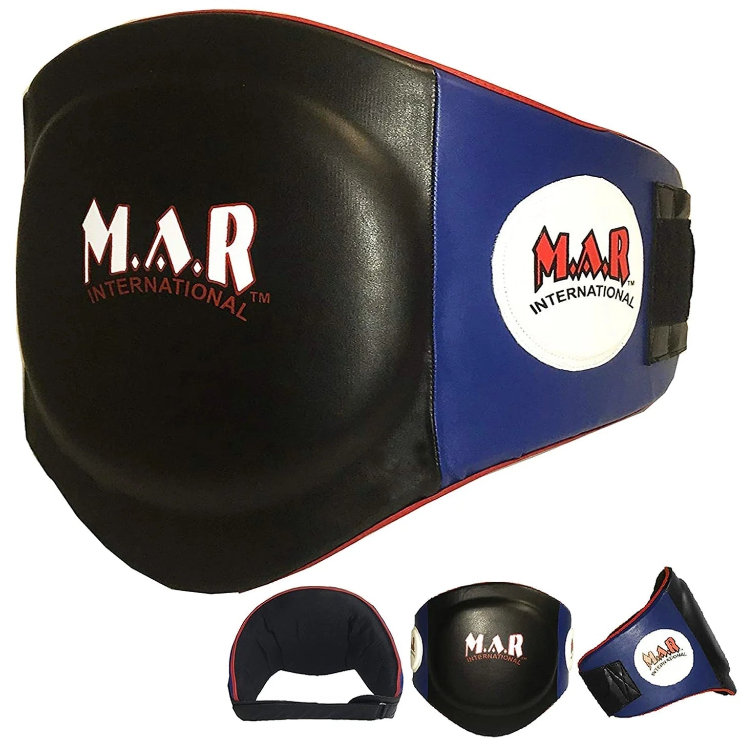 MAR-212B | Synthetic Leather Belly Guard w/ Multi Layer Foam - Large Accessories