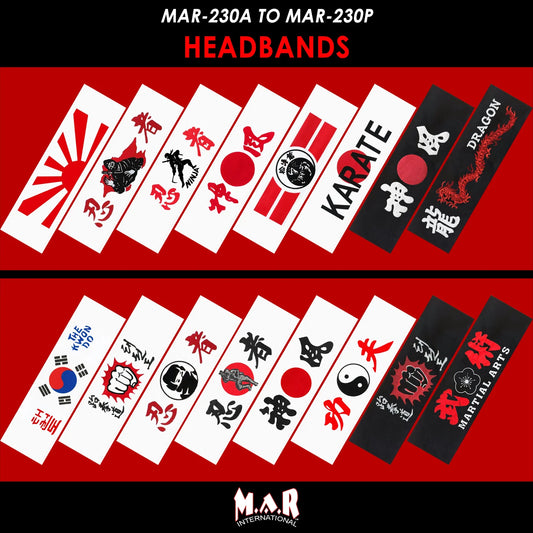 MAR 230 | White Headband (15 + Variations) Small Accessories
