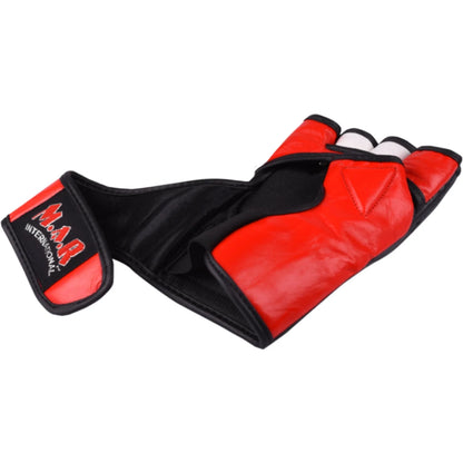 MAR-240 | Black + Red MMA Competition Gloves - Compact Gloves
