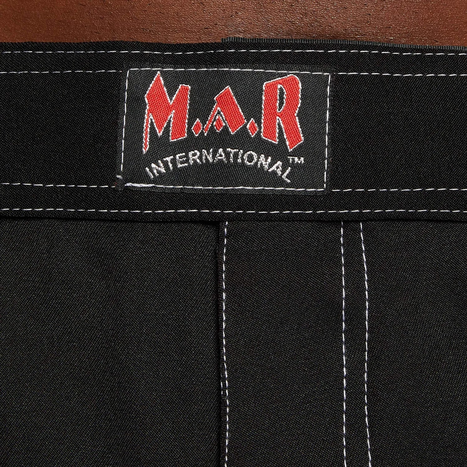 MAR-244A | Black MMA Super Stretchable Shorts - Double Layered - Shorts