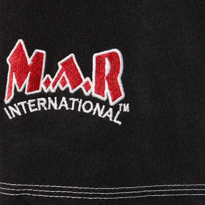 MAR-244A | Black MMA Super Stretchable Shorts - Double Layered - Shorts